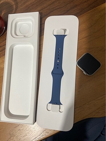 Orijinal Apple Watch kordon denim