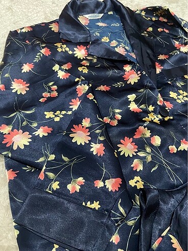 xl Beden Saten pijama takımı