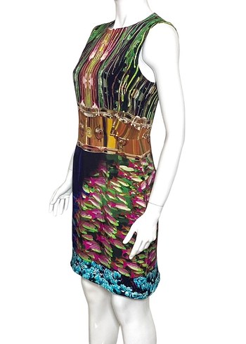 Mary Katrantzou 36 Beden Orijinal İpek Elbise - Görsel 3