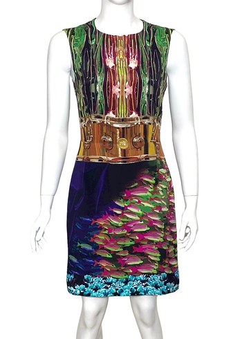 Mary Katrantzou 36 Beden Orijinal İpek Elbise - Görsel 2