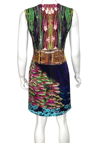 Mary Katrantzou 36 Beden Orijinal İpek Elbise - Görsel 5