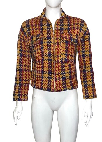 ZARA S BEDEN RENKLİ TRİKO HIRKA ORJ - Görsel 6