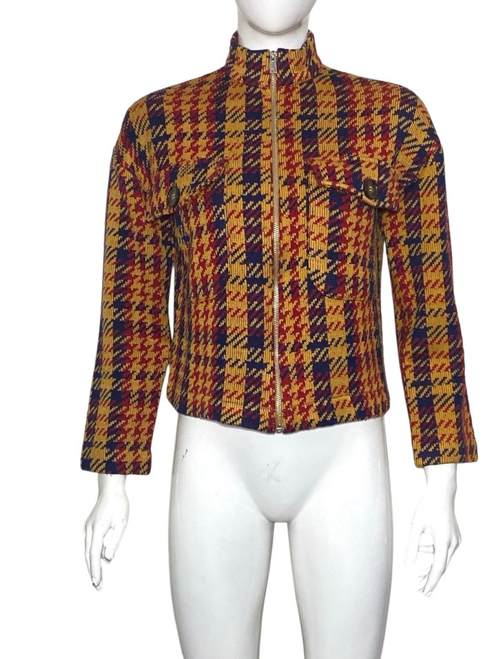 ZARA S BEDEN RENKLİ TRİKO HIRKA ORJ - Görsel 5