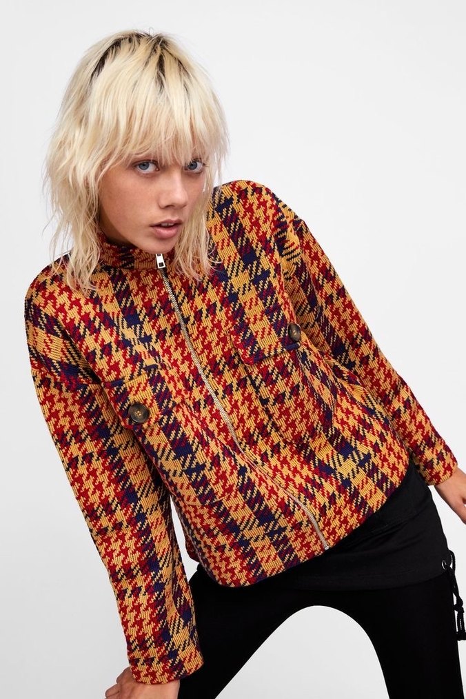 ZARA S BEDEN RENKLİ TRİKO HIRKA ORJ - Görsel 2