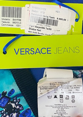 VERSACE JEANS COUTURE DIAMONDS PRINT HIRKA
YENİ ETİKETLİ ORJİNAL - Görsel 10