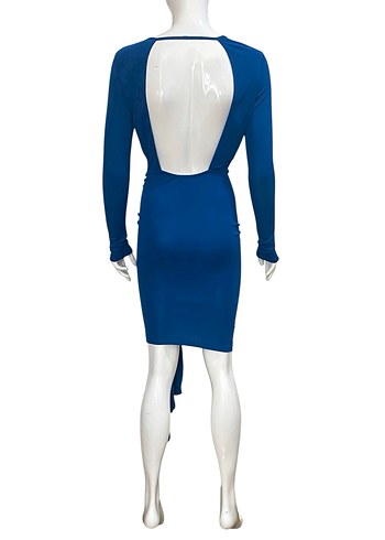 REISS 34 BEDEN SIRT DEKOLTELİ GECE ELBİSESİ YENİ ORJ - Görsel 9