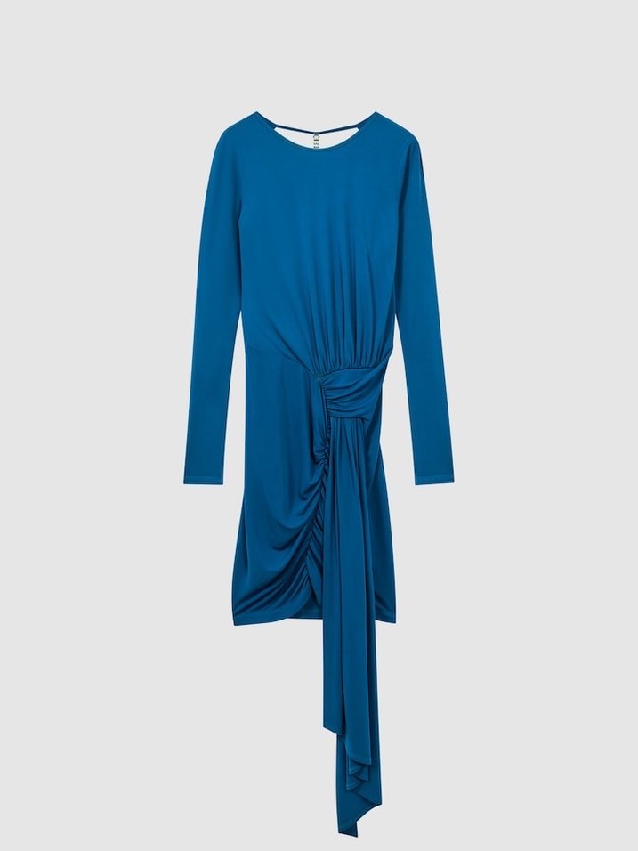 REISS 34 BEDEN SIRT DEKOLTELİ GECE ELBİSESİ YENİ ORJ - Görsel 5