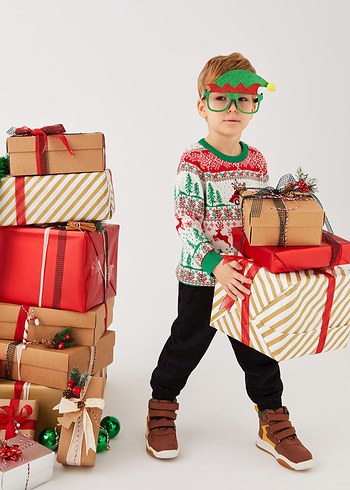 LCW 45 YAŞ YILBAŞI TEMALI TRİKO KAZAK ORİJİNAL - Görsel 2