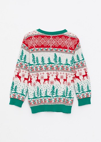 LCW 45 YAŞ YILBAŞI TEMALI TRİKO KAZAK ORİJİNAL - Görsel 4