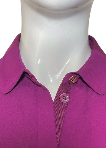 Ted Baker 36 Beden Mürdüm Gömlek Orijinal - Görsel 10