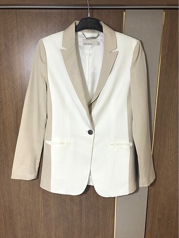 KAREN MILLEN 36 BEDEN CONTRAST BLAZER CEKET ORİJİNAL