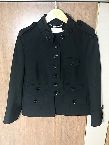 KAREN MILLEN 40 BEDEN SİYAH CEKET ORİJİNAL