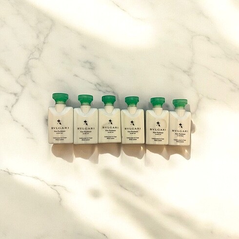 BVLGARI 6x40 ML VÜCUT LOSYONU YENİ ORİJİNAL