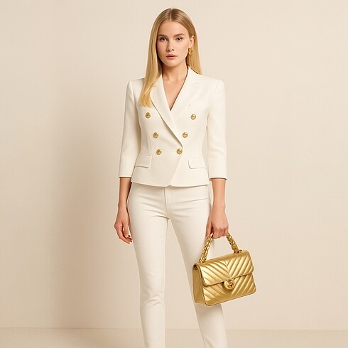 ISABEL MARANT S BEDEN BEYAZ BLAZER CEKET ORİJİNAL