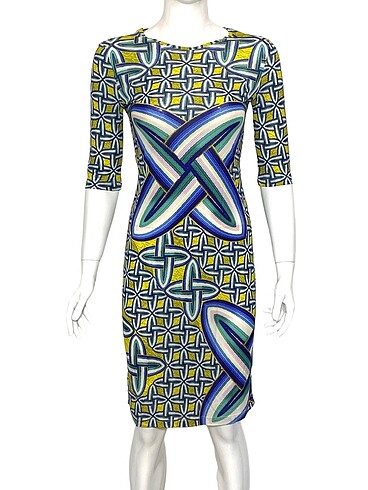 Peter Pilotto PETER PILOTTO 36 BEDEN DESENLİ ELBİSE ORİJİNAL