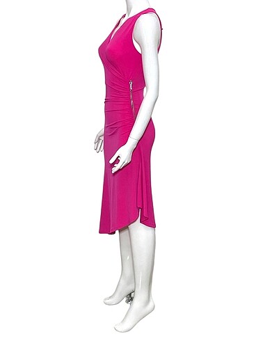 xs Beden MICHAEL KORS XS BEDEN NEON PEMBE ELBİSE YENİ ETİKETLİ ORİJİNAL