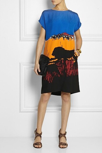 s Beden çeşitli Renk DIANE VON FURSTENBERG S BEDEN HARRIET ELBİSE ORİJİNAL