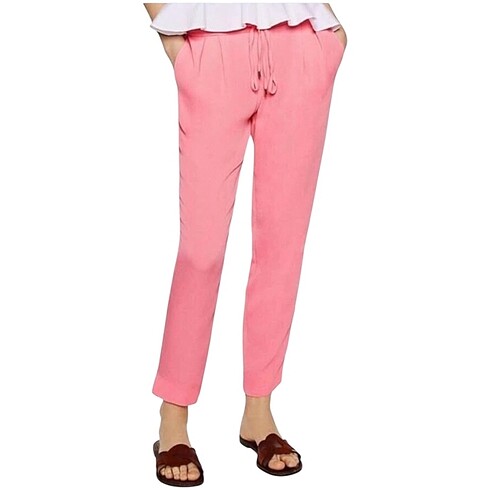 ZARA S BEDEN PEMBE PANTOLON ORİJİNAL
