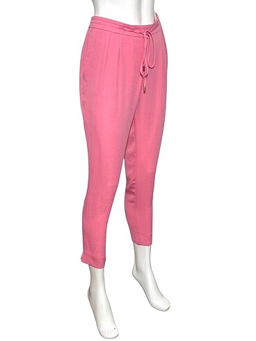 s Beden pembe Renk ZARA S BEDEN PEMBE PANTOLON ORİJİNAL