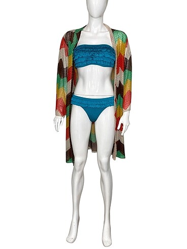 ŞENNUR KESKİN / ALLSENCES TASARIMI 36 BEDEN PAREO YENİ ? ETİKETL - Görsel 6