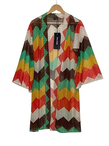 ŞENNUR KESKİN / ALLSENCES TASARIMI 36 BEDEN PAREO YENİ ? ETİKETL - Görsel 12