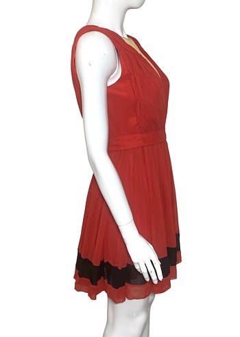 AJDA PEKKAN for TWIST  38 Beden Kırmızı Elbise - Görsel 5