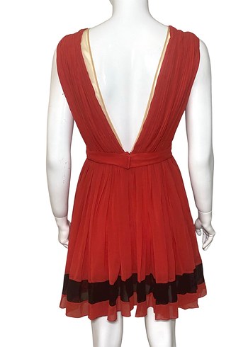 AJDA PEKKAN for TWIST  38 Beden Kırmızı Elbise - Görsel 6