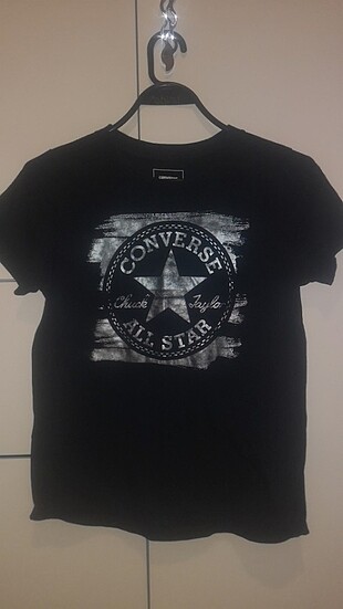 Converse Siyah Tişört 