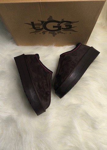 Kahverengi Kürklü Dolgu Topuk Kadın Terlik - Görsel 7