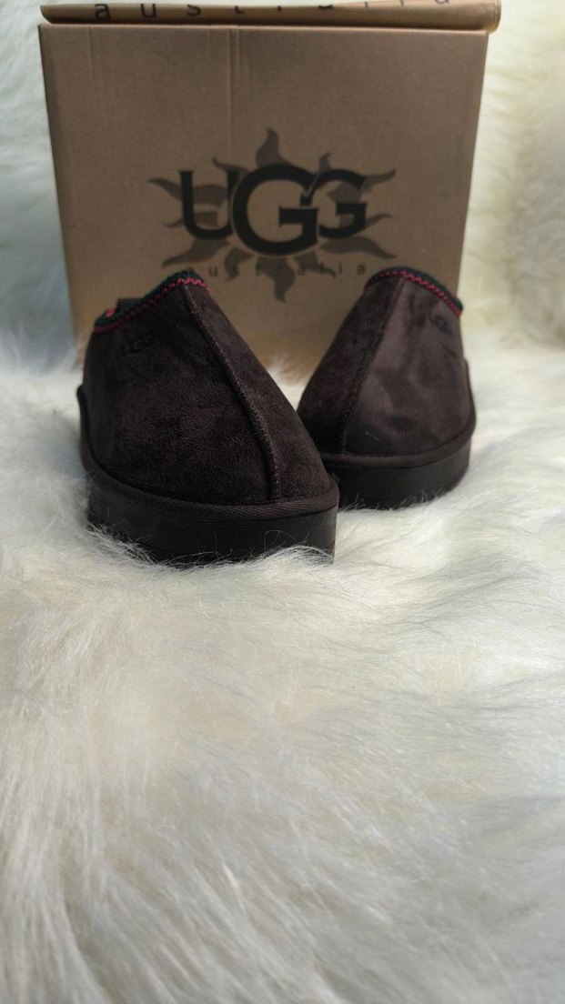 Kahverengi Kürklü Dolgu Topuk Kadın Terlik - Görsel 5