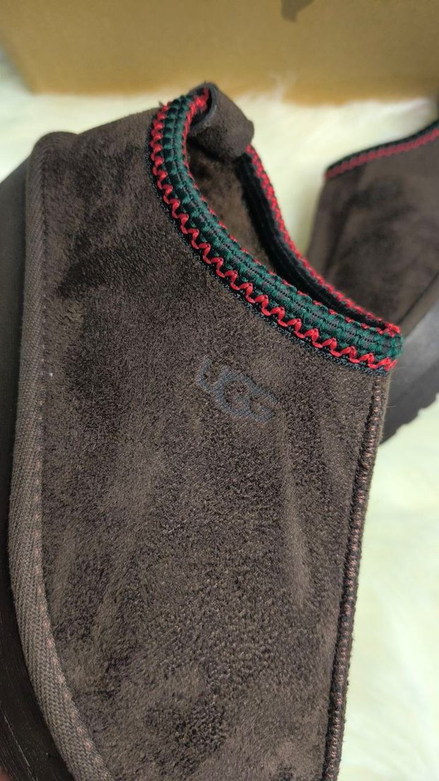 Kahverengi Kürklü Dolgu Topuk Kadın Terlik - Görsel 2