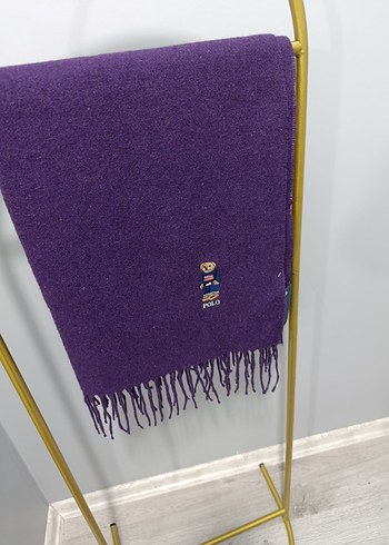 Mor Kadın Şal Püsküllü Bohem Tarz - Görsel 3