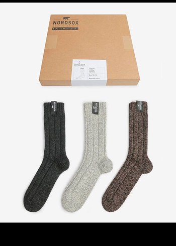 Kahverengi Erkek Midi Çorap - Görsel 4