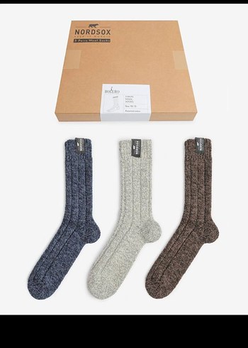 Kahverengi Erkek Midi Çorap - Görsel 2