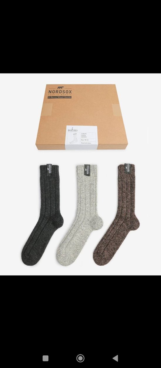 Kahverengi Erkek Midi Çorap - Görsel 4