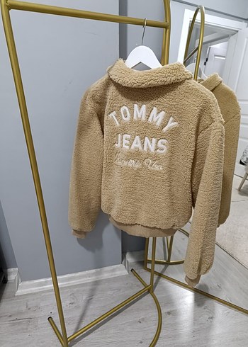 Bej Kadın Mini Peluş Ceket - Görsel 7