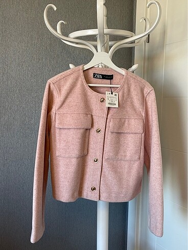Zara pembe ceket