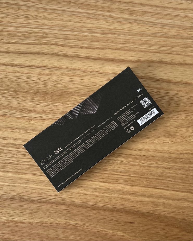 Zoeva -Matte far paleti - Görsel 4