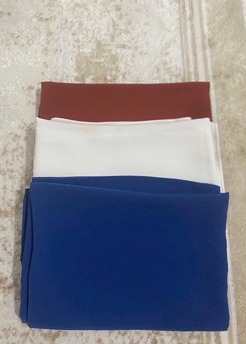 Medine ipeği şal 3 renk seçeneği