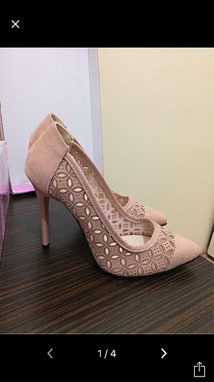 Topuklu stiletto ayakkabı