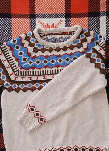çok güzel vintage kazak