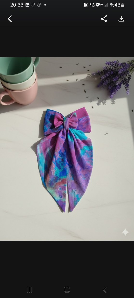 Fiyonklu Saç Aksesuarı - Görsel 2