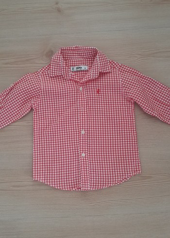 Kırmızı Ekose Uzun Kollu Erkek Gömlek - Görsel 6