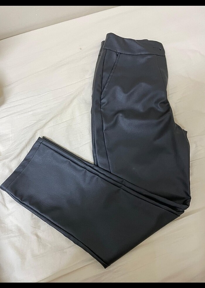 trendyol Milla deri pantolon  - Görsel 2