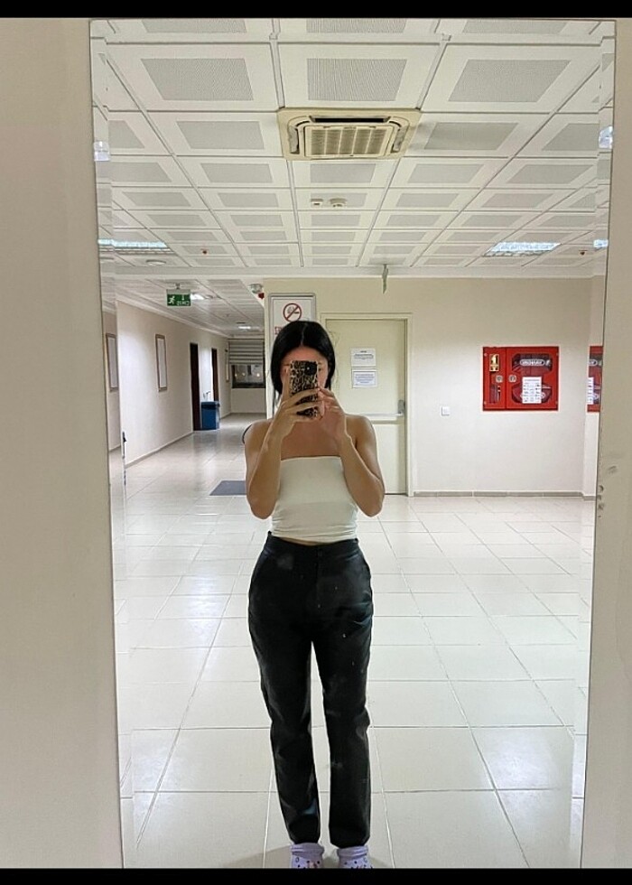 trendyol Milla deri pantolon  - Görsel 3