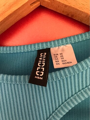 s Beden mavi Renk H&M çıtçıtlı badi