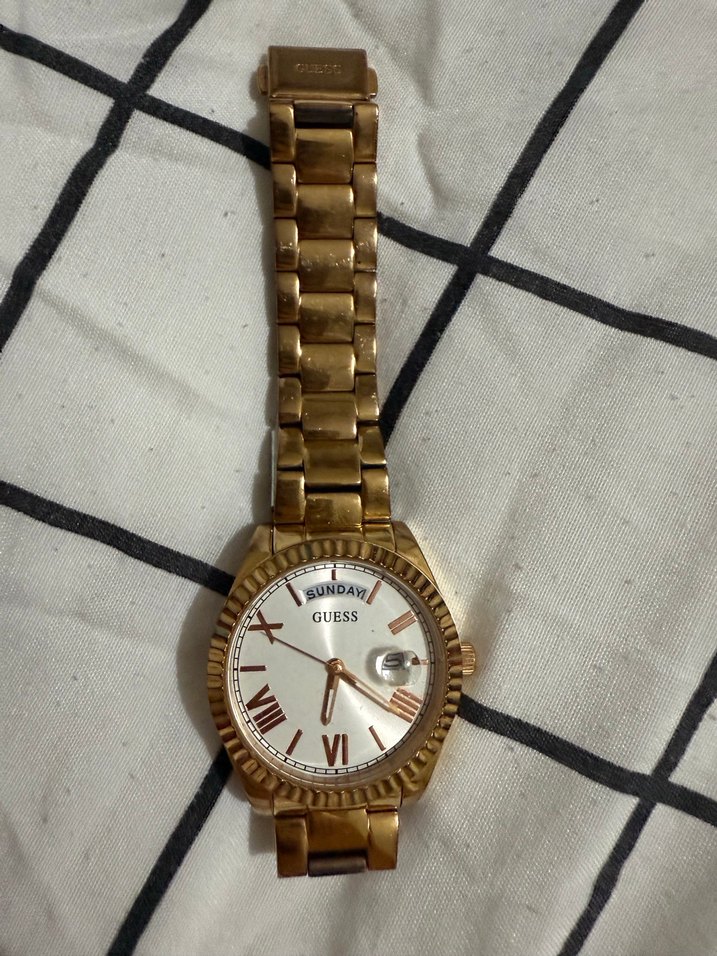 Guess Parlak Bej Kadın Kol Saati - Görsel 3