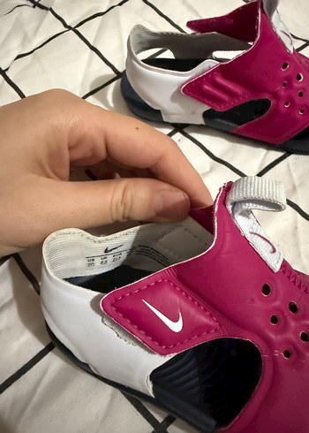 Kızlar için Pembe Cırt Cırtlı Terlik - Görsel 6