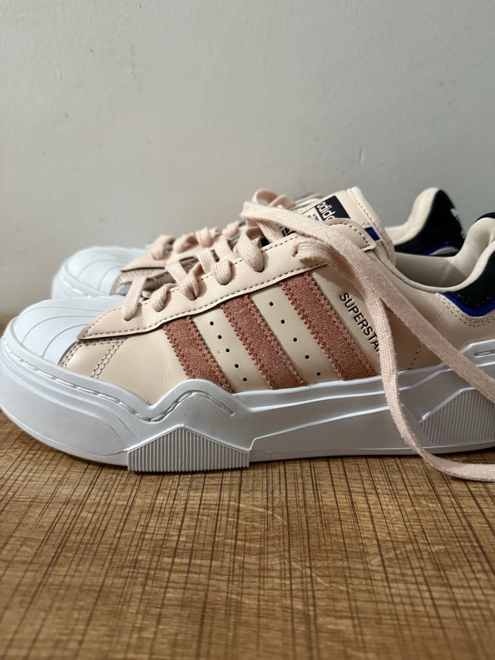 Platform Topuklu Pembe Kadın Spor Ayakkabı - Görsel 5