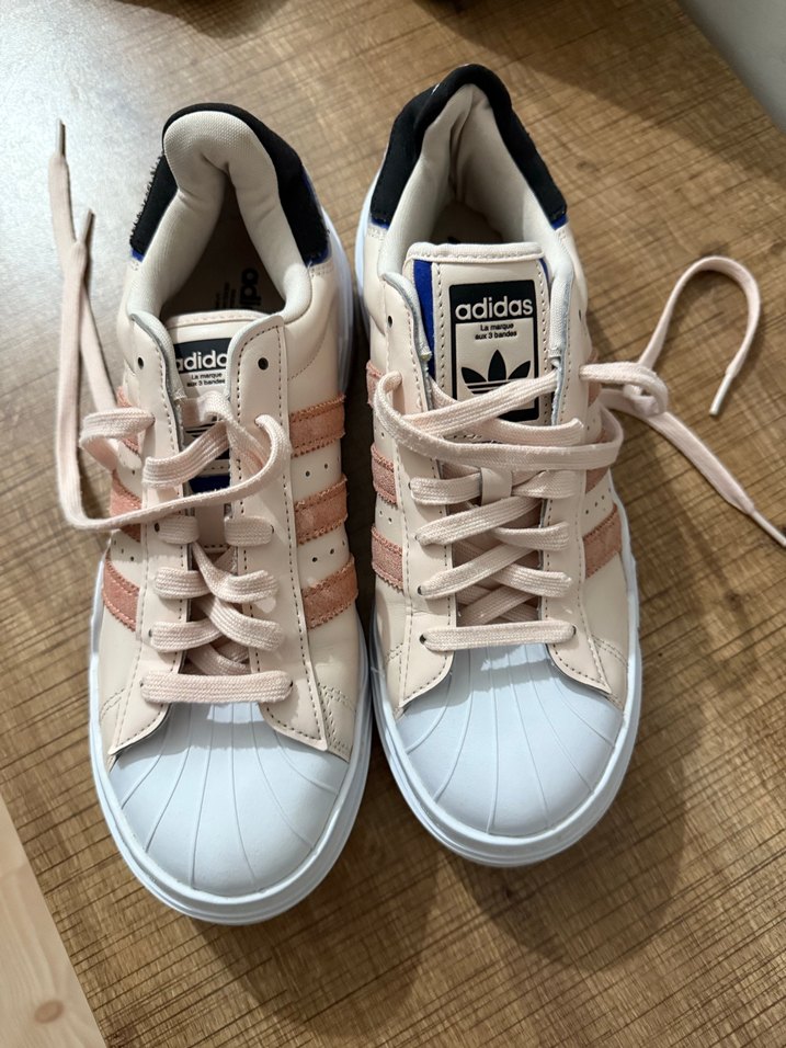 Platform Topuklu Pembe Kadın Spor Ayakkabı - Görsel 3